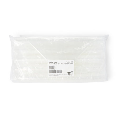 Medicine Cup Narrow 1 oz. Clear Plastic Disposable NonSterile