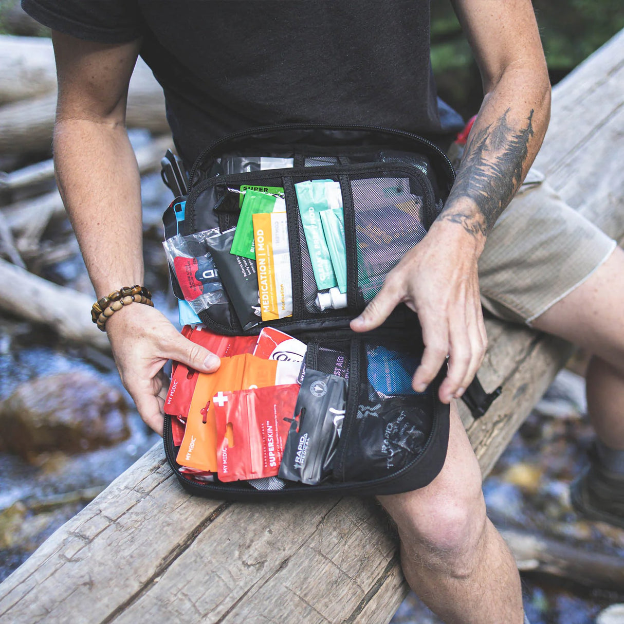 FIrst Aid Kit My Medic MYFAK Standard Gray Nylon Bag
