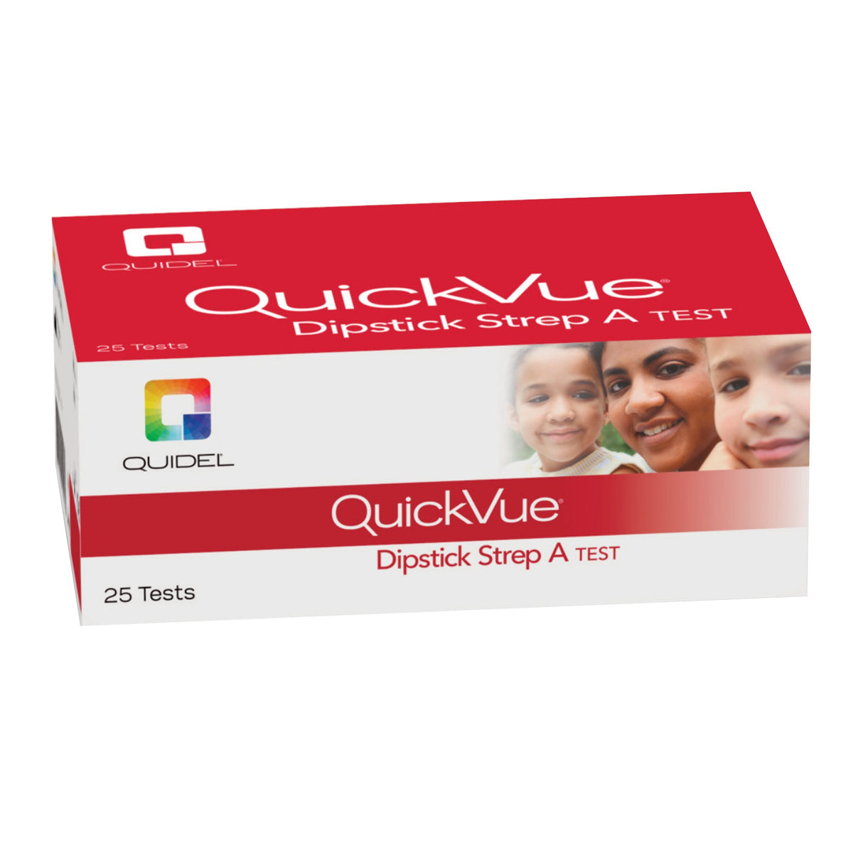 Respiratory Test Kit QuickVue Strep A Test 50 Tests CLIA Waived
