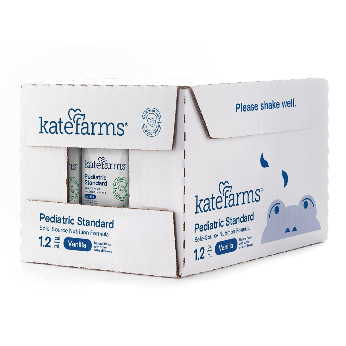 Pediatric Oral Supplement Kate Farms Pediatric Standard 1.2 Vanilla Flavor 8.45 oz. Carton Liquid Organic Pea Protein