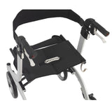 Nitro Euro Style Rollator Rolling Walker, White