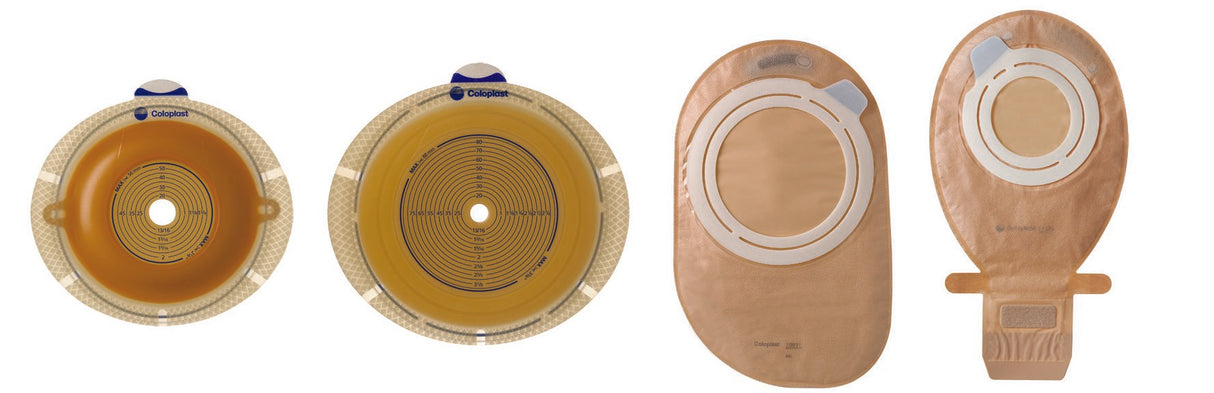 Ostomy Pouch SenSura Flex Two-Piece System 8-1/2 Inch Length, Maxi Without Barrier 2-3/4 Inch Stoma Closed End