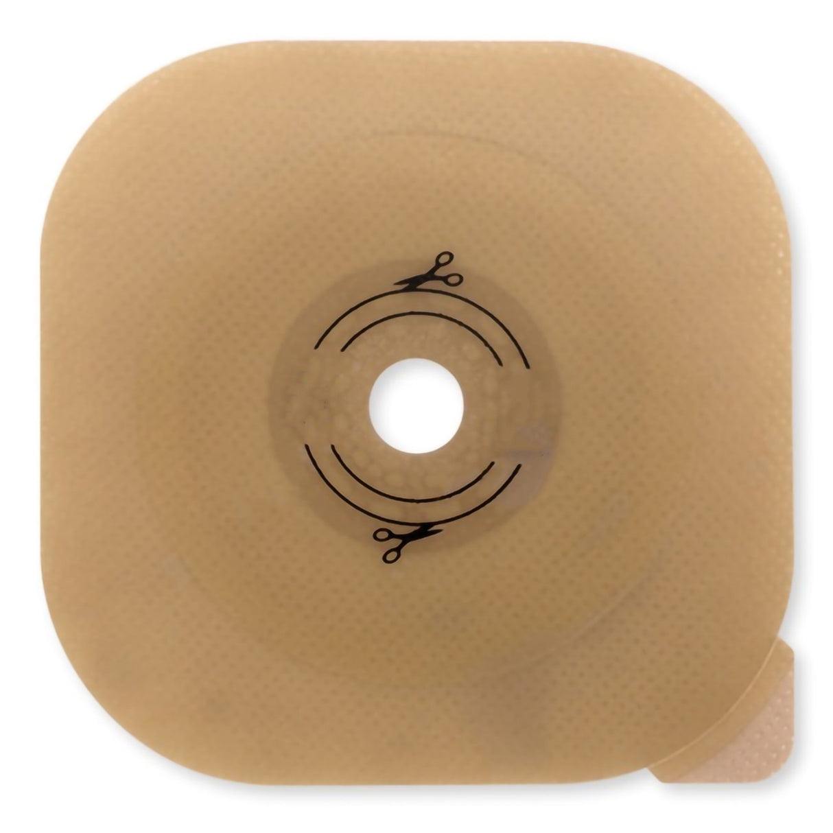 Ostomy Barrier CeraPlus Trim to Fit, Extended Wear Adhesive without Tape 70 mm Flange Blue Code System Up to 2-1/4 Inch Opening