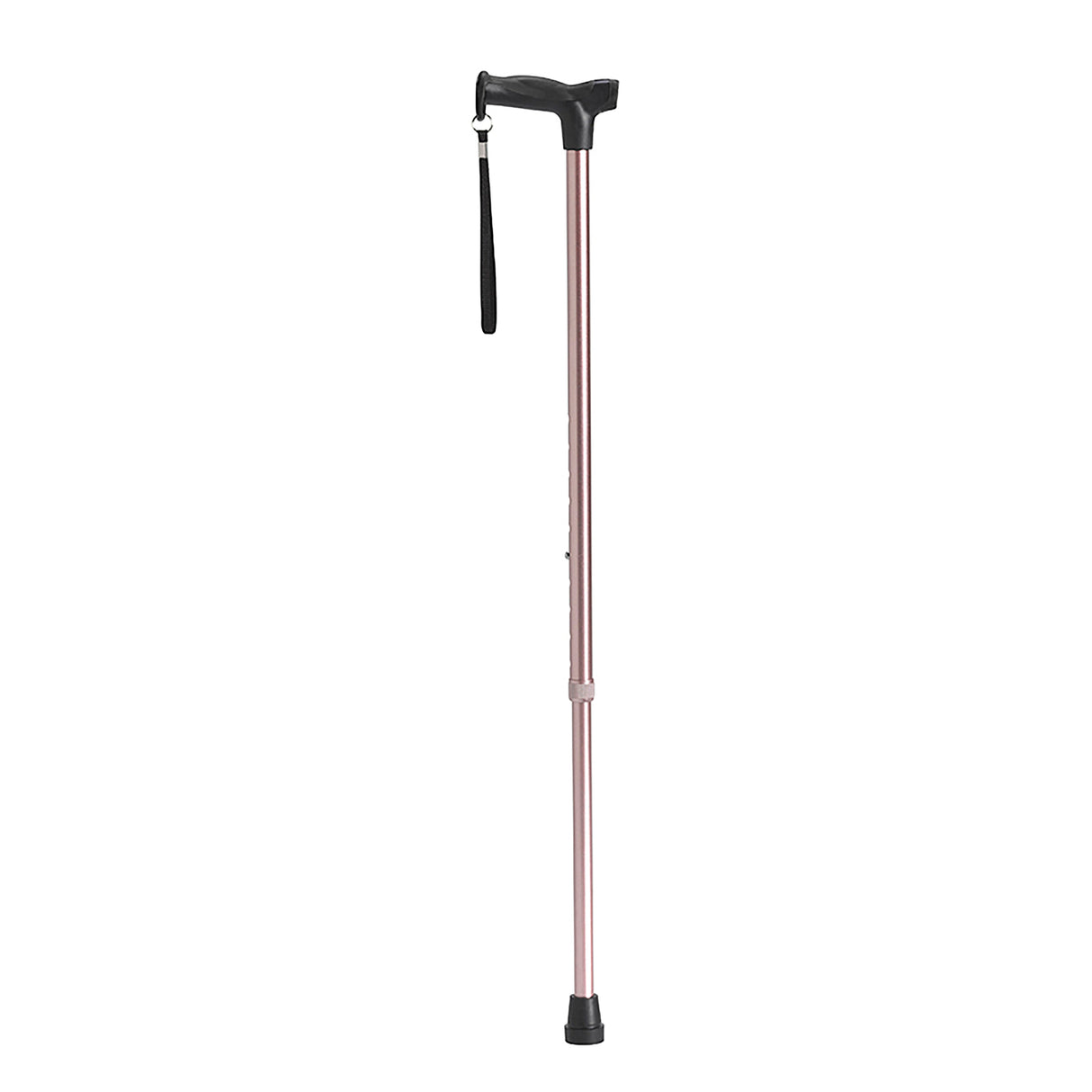 Comfort Grip T Handle Cane, Rose Gold