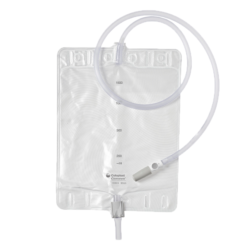 Conveen Standard Day / Night Bag, Clamp Outlet, Sample Port, Sterile, 51oz (1500ml) - 1 Each