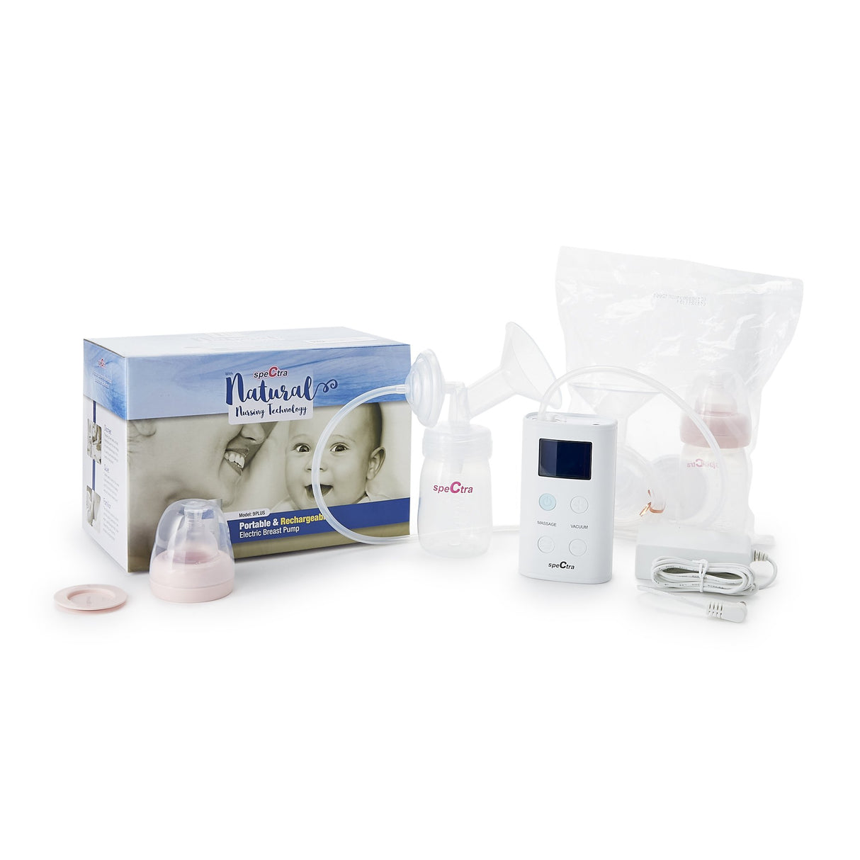 Single / Double Electric Breast Pump Kit Spectra 9 Plus