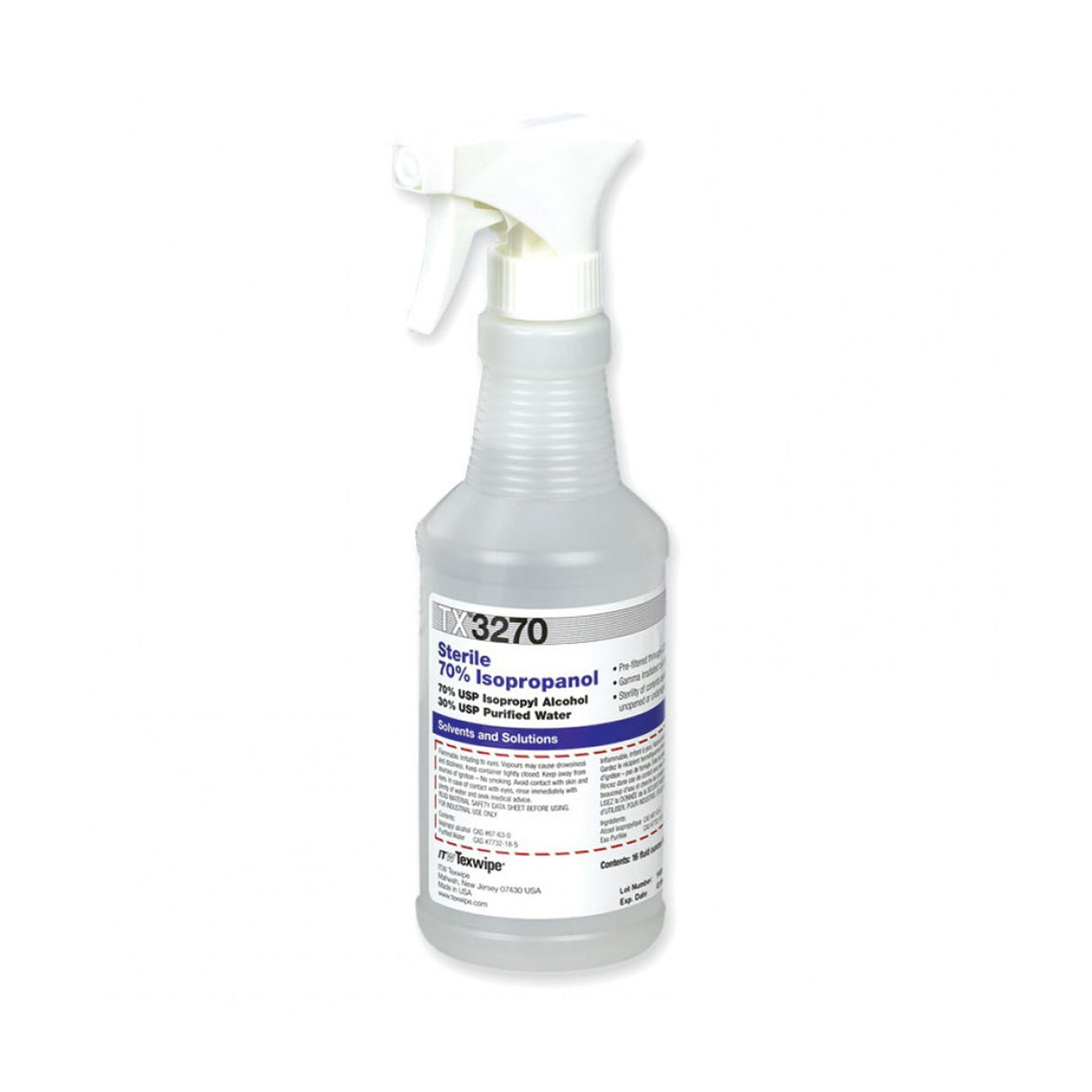 Surface Disinfectant Cleaner Alcohol Based Pump Spray Liquid 16 oz. Bottle Alcohol Scent Sterile