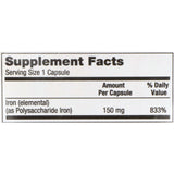 Mineral Supplement Geri-Care Iron 150 mg Strength Capsule 100 per Bottle