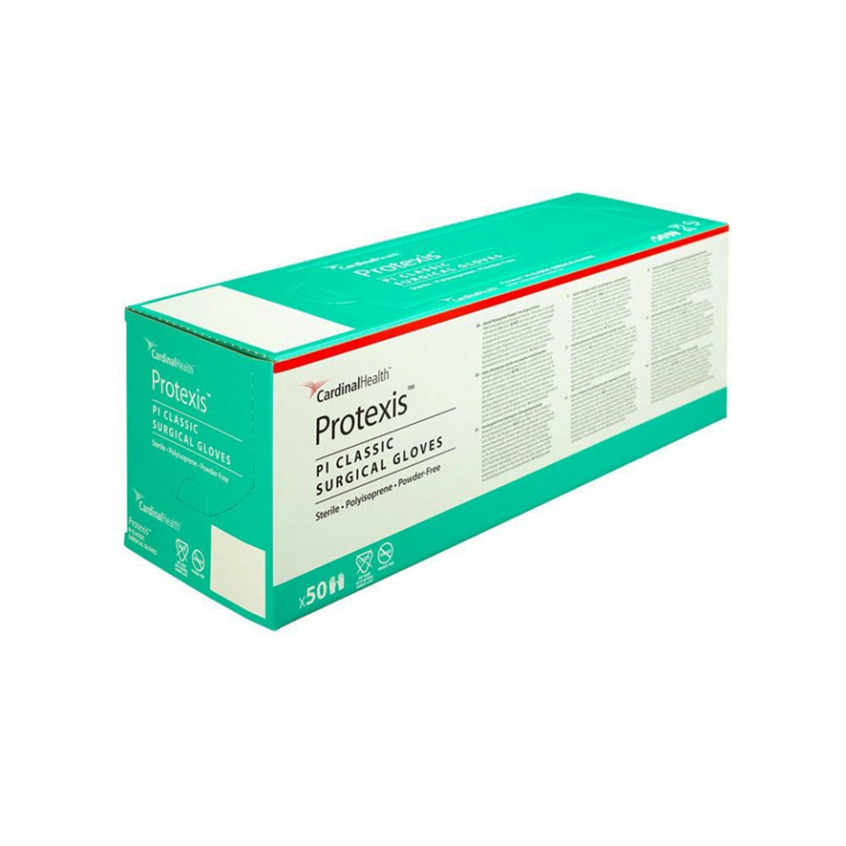 Surgical Glove Protexis PI Classic Size 8 Sterile Polyisoprene Standard Cuff Length Smooth Ivory Not Chemo Approved