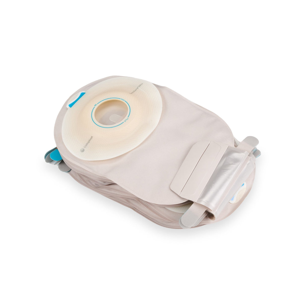 Ostomy Pouch SenSura Mio Convex One-Piece System 11 Inch Length, Maxi Convex Light, Pre-Cut 1-1/4 Inch Stoma Drainable