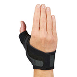 Thumb Stabilizer CMC-X Medium X Strap Closure Left or Right Hand Black