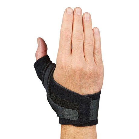 Thumb Stabilizer CMC-X Medium X Strap Closure Left or Right Hand Black