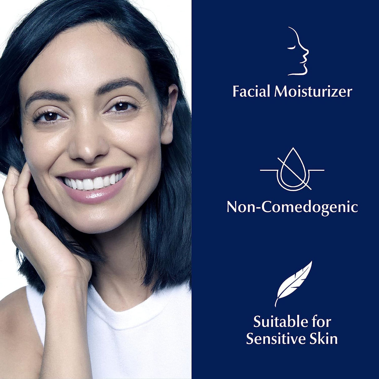 Facial Moisturizer Eucerin Q10 Anti-Wrinkle Night Cream + Pro-Retinol 1.7 oz. Jar Unscented Cream