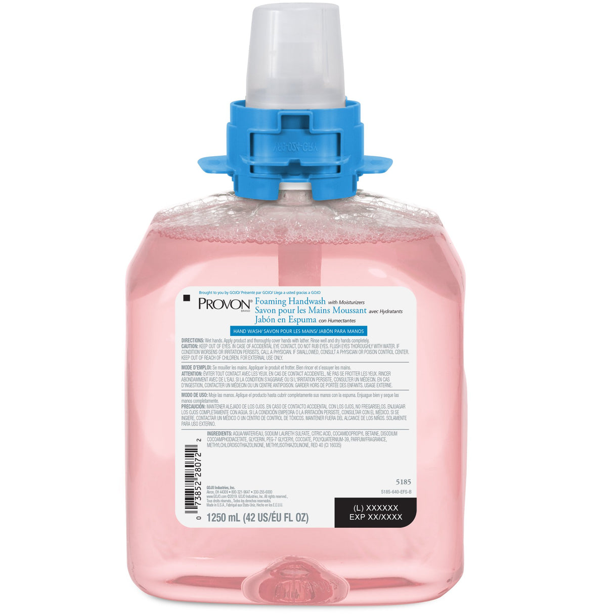 Soap PROVON Foaming 1,250 mL Dispenser Refill Bottle Cranberry Scent