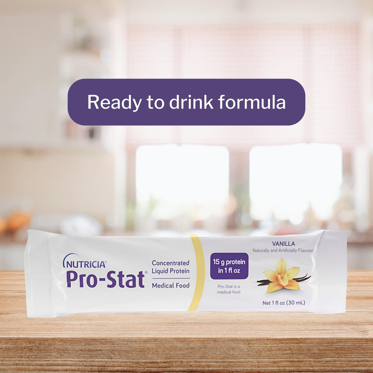Oral Supplement Pro-Stat Vanilla Flavor Liquid 1 oz. Individual Packet