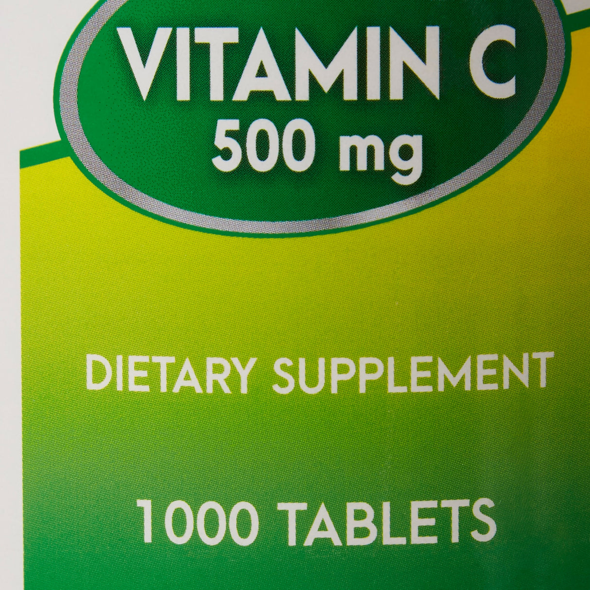 Vitamin C Supplement Geri-Care Ascorbic Acid 500 mg Strength Tablet 1,000 per Bottle