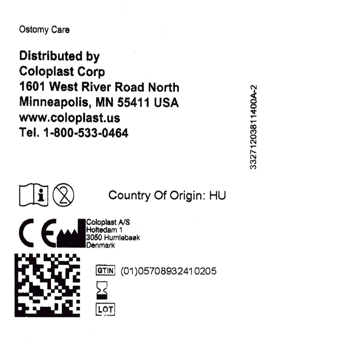 Ostomy Seal Brava Thin 3/4 Inch (18mm) Stoma 2-1/2 Inch (64mm)