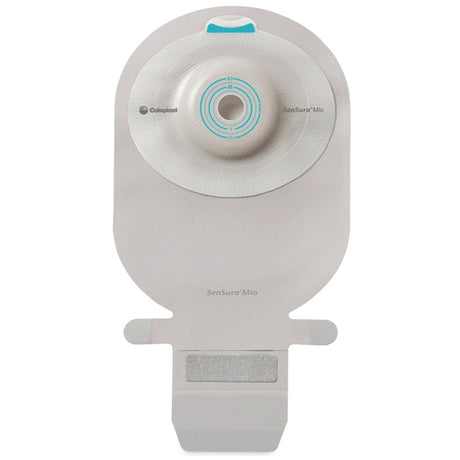 Ostomy Pouch SenSura Mio One-Piece System 11 Inch Length, Maxi Flat, Pre-Cut 1-3/4 Inch Stoma Drainable