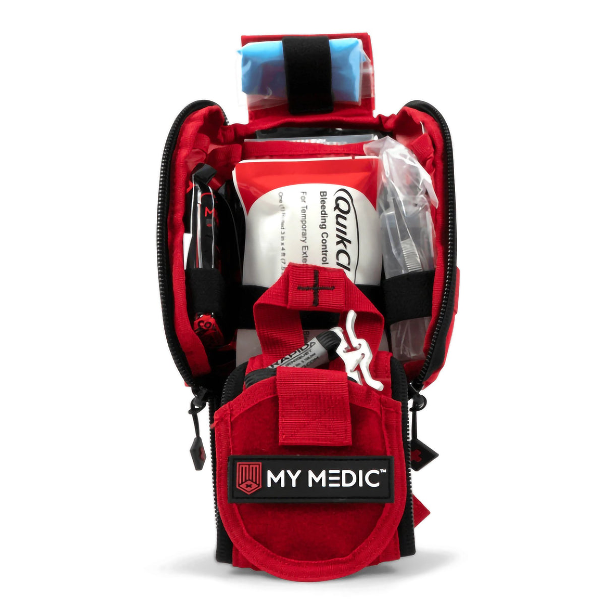 Trauma First Aid Kit My Medic TFAK Red Nylon Bag