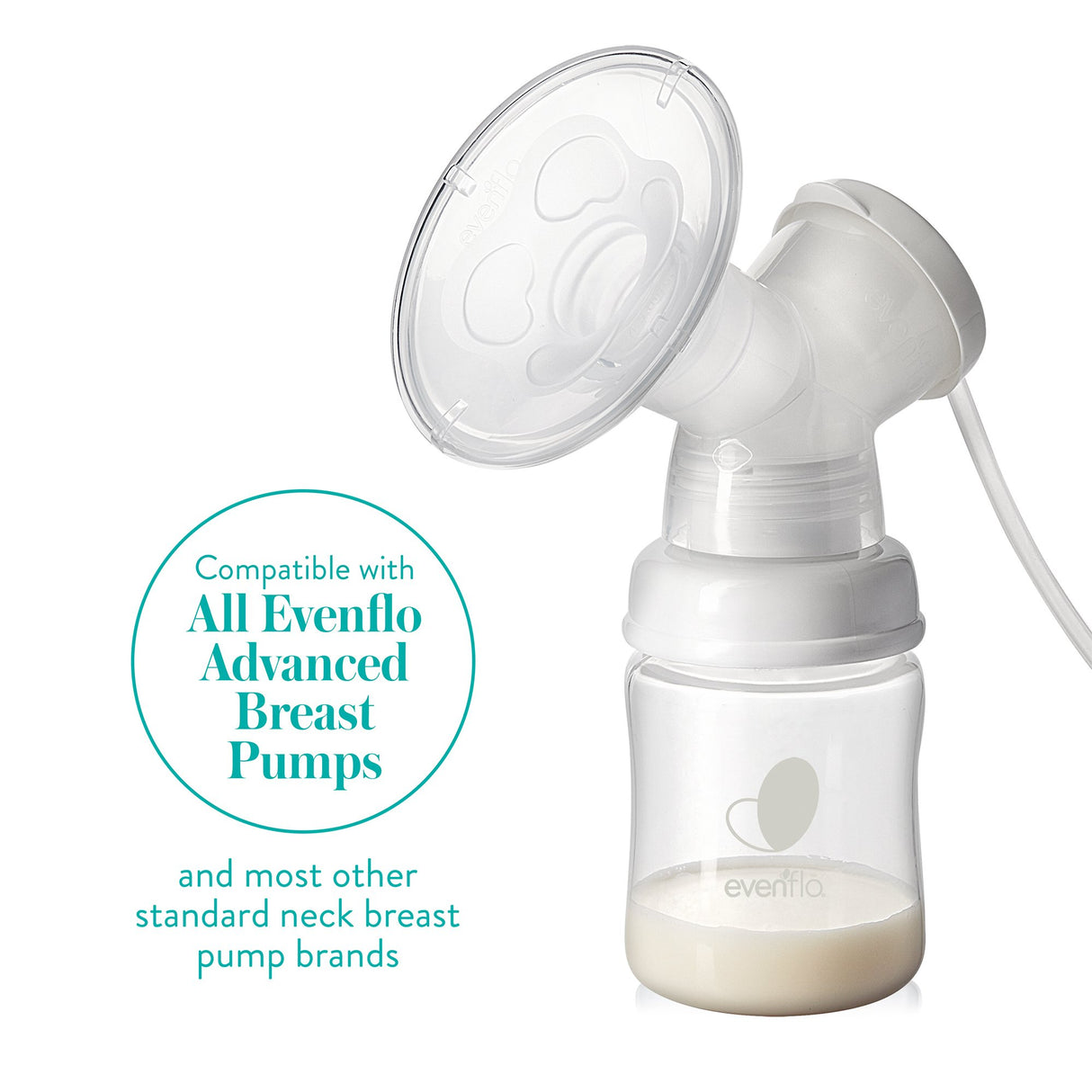Breast Pump Adapter Evenflo Balance + Wide Neck For Evenflo Balance + Wide Neck Bottles