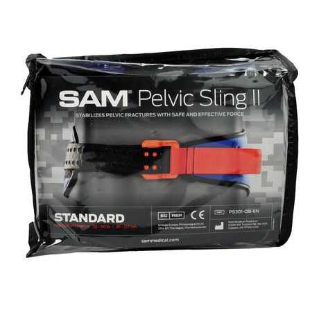 Emergency Pelvic Binder SAM Pelvic Sling II Standard Buckle / Hook and Loop Strap Closure Pelvis