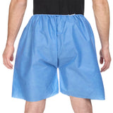 Exam Shorts Large Blue SMS Adult Disposable