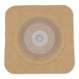 Ostomy Barrier Safe n Simple Trim to Fit, Standard Wear Flexible Tape 57 mm Flange Up to 1-3/4 Inch Opening 5 X 5 Inch