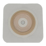 Ostomy Barrier Trim to Fit, Extended Wear Adhesive Tape Collar 57 mm Flange Red Code System Up to 1-3/4 Inch Opening 5 X 5 Inch