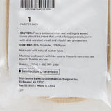 Slipper Socks McKesson Unisex Adult X-Large Single Tread Single Patient Use Tan