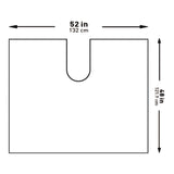 Orthopedic Drape McKesson Impervious U-Drape 52 W X 48 L Inch Sterile