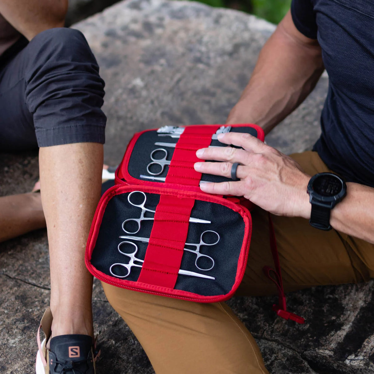 First Aid Kit My Medic Wound Closure Kit Red Soft Bag