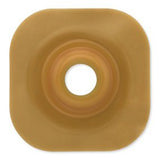 Ostomy Barrier New Image Trim to Fit, Standard Wear Adhesive Tape Borders 57 mm Flange Red Code System Flexwear Up to 1-1/2 Inch Opening