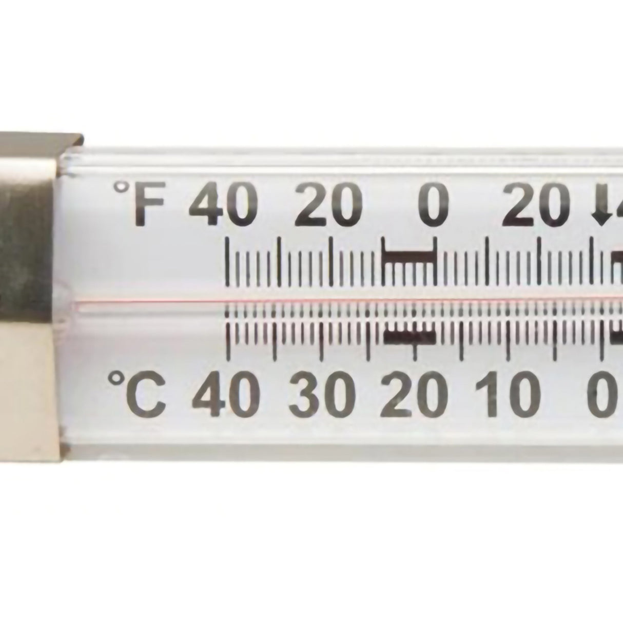 Refrigerator / Freezer Thermometer Fisherbrand Durac Fahrenheit / Celsius -40 to +80F (-40 to +25C) Without External Probe Wall Mount Does Not Require Power