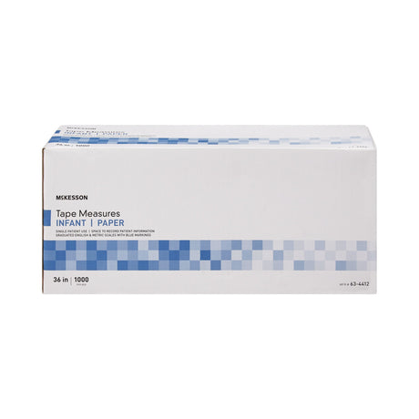 Measurement Tape McKesson 36 Inch Paper Disposable English / Metric