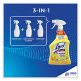 Lysol All Purpose Surface Disinfectant Cleaner Pump Spray Liquid 32 oz. Bottle Lemon Breeze Scent NonSterile