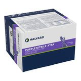 Exam Glove Purple Nitrile-Xtra X-Small Sterile Pair Nitrile Extended Cuff Length Textured Fingertips Purple Chemo Tested