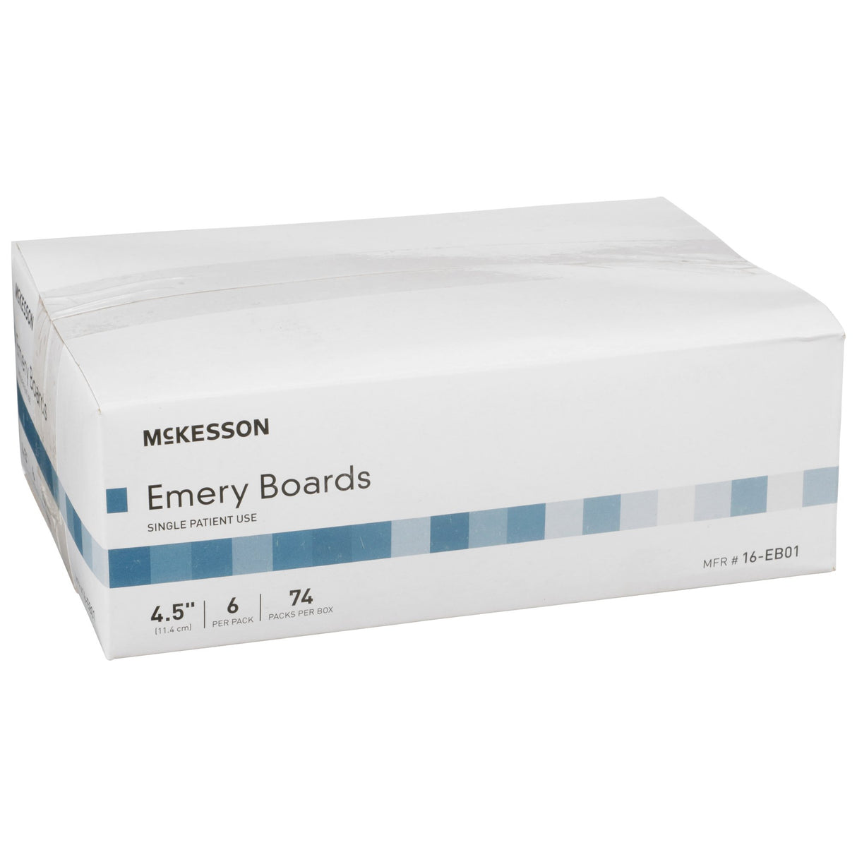 Emery Board McKesson Terra Cotta 4-1/2 Inch