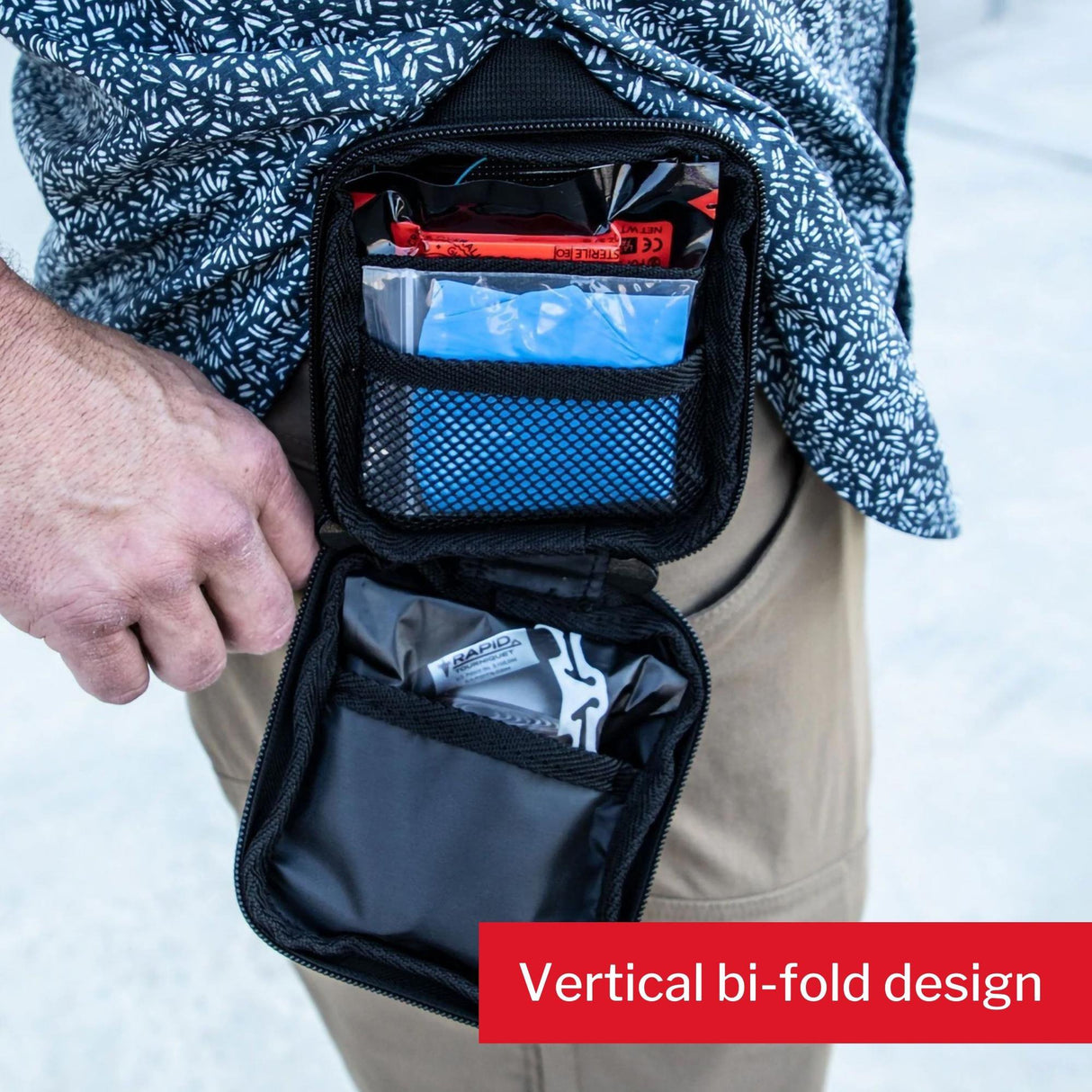 First Aid Kit My Medic Everyday Carry Black Rubber Case
