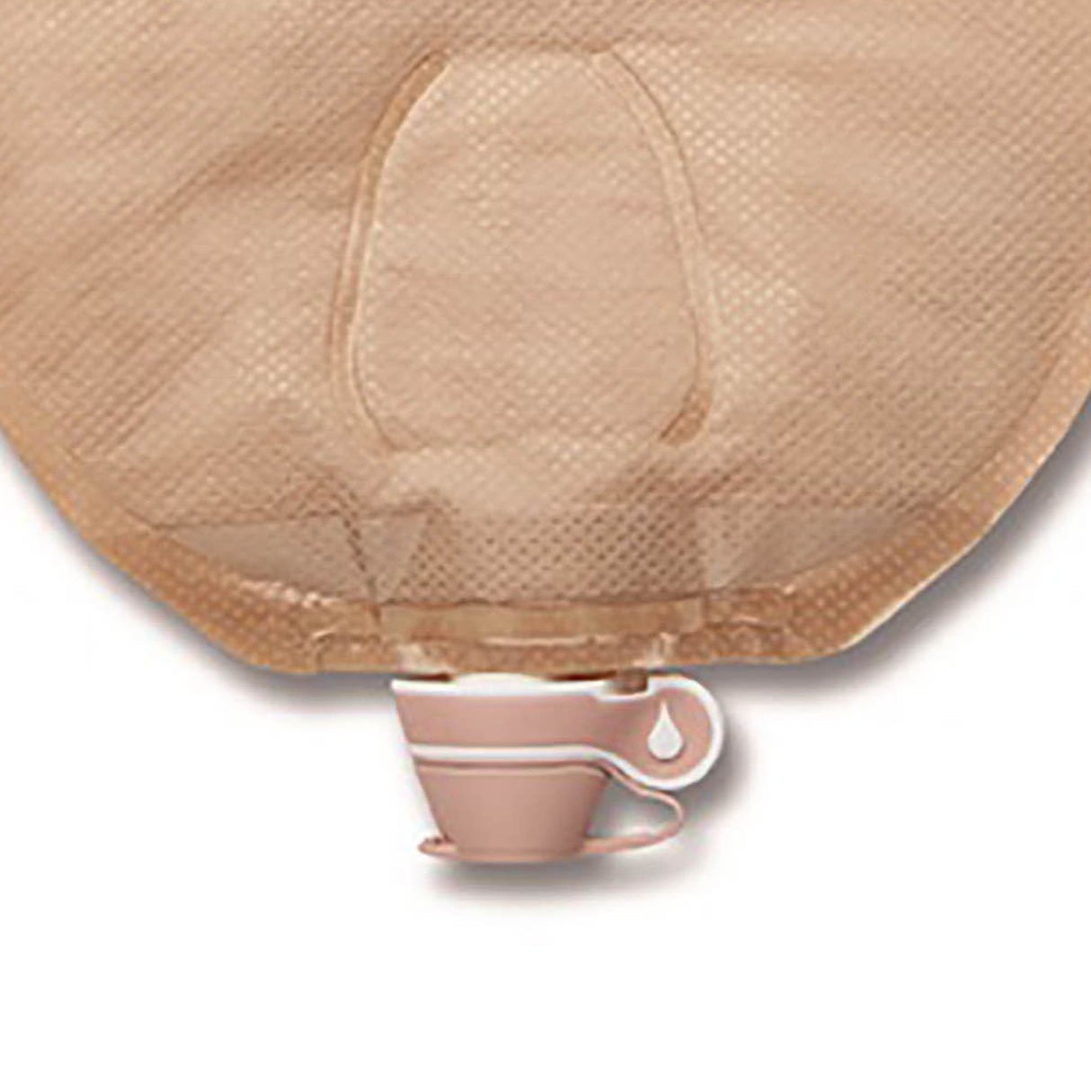 Urostomy Pouch CeraPlus One-Piece System 9 Inch Length Soft Convex, Trim to Fit Up to 2-1/8 Inch Stoma