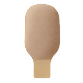 Ostomy Pouch Premier One-Piece System 12 Inch Length Convex, Pre-Cut 1-3/8 Inch Stoma Drainable