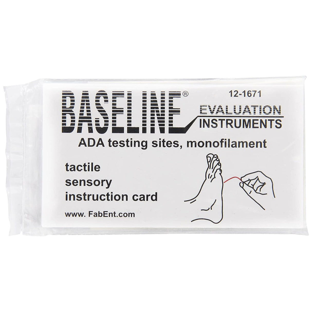 Baseline ADA Monofilament Sensory Test Level 5.07, 10 Gram Force