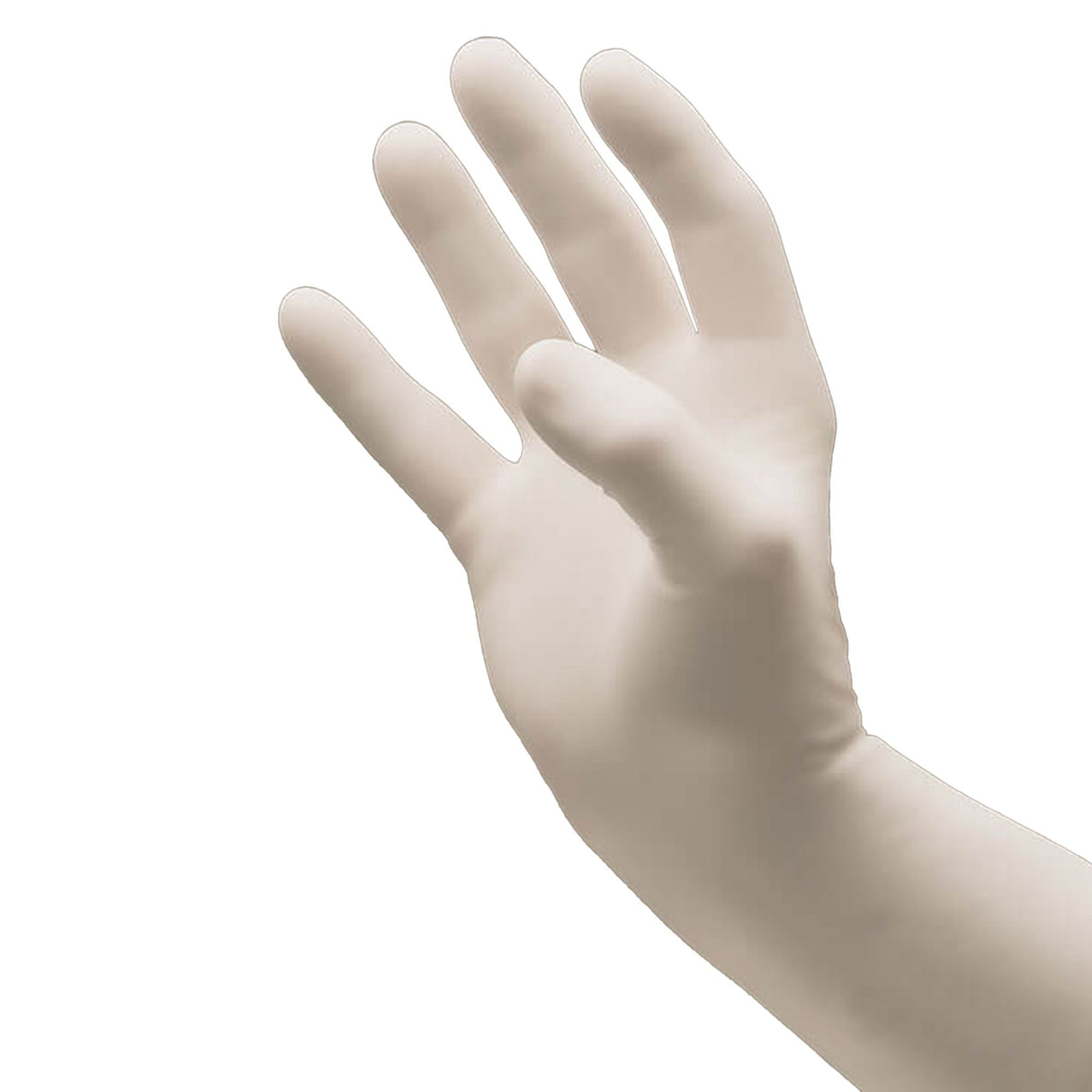 Exam Glove NitriDerm COATS Large NonSterile Nitrile Standard Cuff Length Fully Textured White Chemo Tested