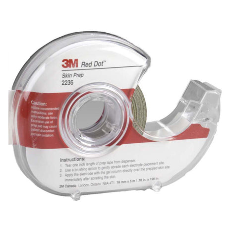Electrode Skin Prep Abrader Tape Red Dot Tape Dispenser NonSterile