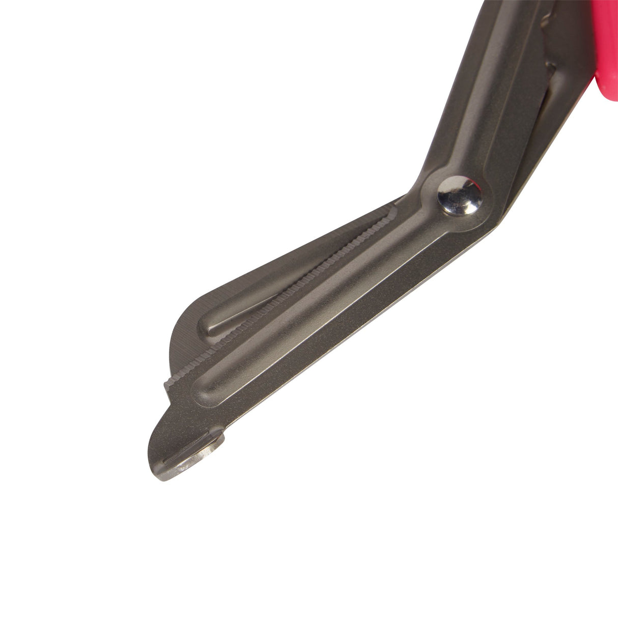 Trauma Shears McKesson Medicut Pink 7-1/4 Inch Length Medical Grade Stainless Steel Finger Ring Handle Blunt Tip / Blunt Tip