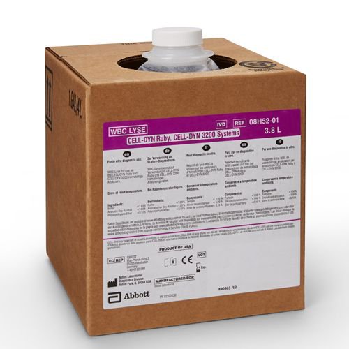 Hematology Reagent Cell-Dyn White Blood Cell Count (WBC) Lyse For Cell-Dyn Ruby Hematology Analyzer