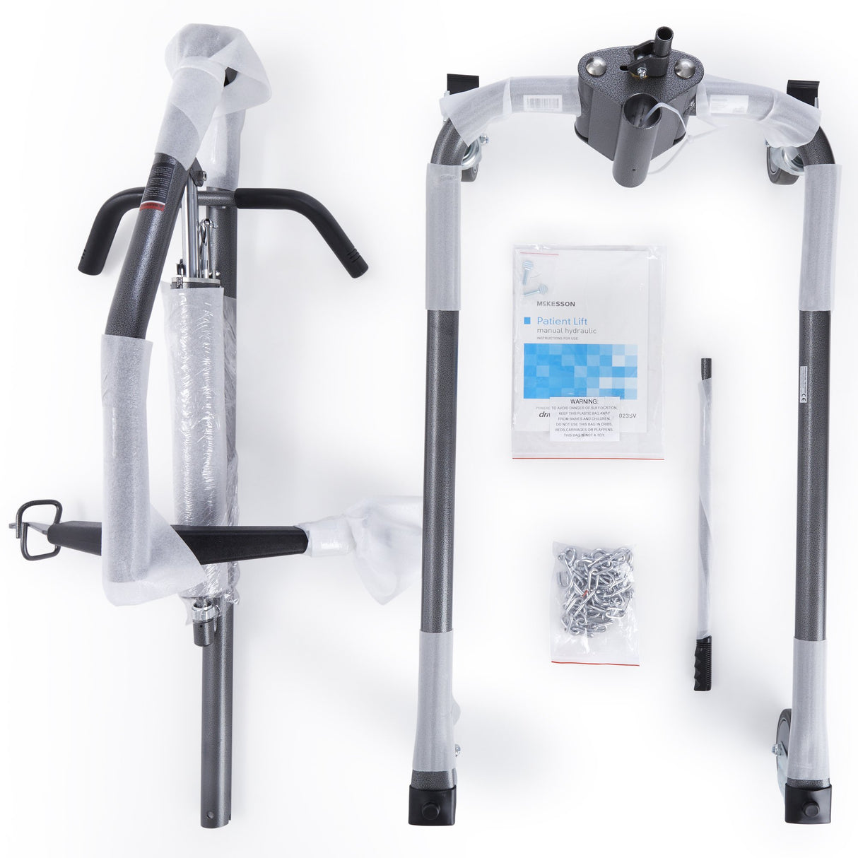 Patient Lift McKesson 450 lbs. Weight Capacity Hydraulic