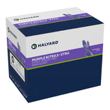 Exam Glove Purple Nitrile-Xtra X-Small Sterile Pair Nitrile Extended Cuff Length Textured Fingertips Purple Chemo Tested