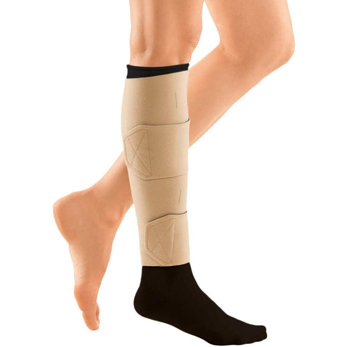 Compression Wrap circaid juxatalite HD 2X-Large / Short Tan Lower Leg