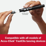Lancet for Lancing Device Accu-Chek Non-Safety Twist Off Cap Multiple Sites