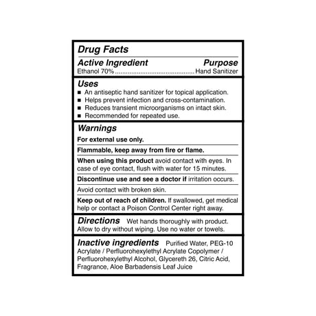 Hand Sanitizer with Aloe McKesson 1,000 mL Ethyl Alcohol Foaming Dispenser Refill Bag